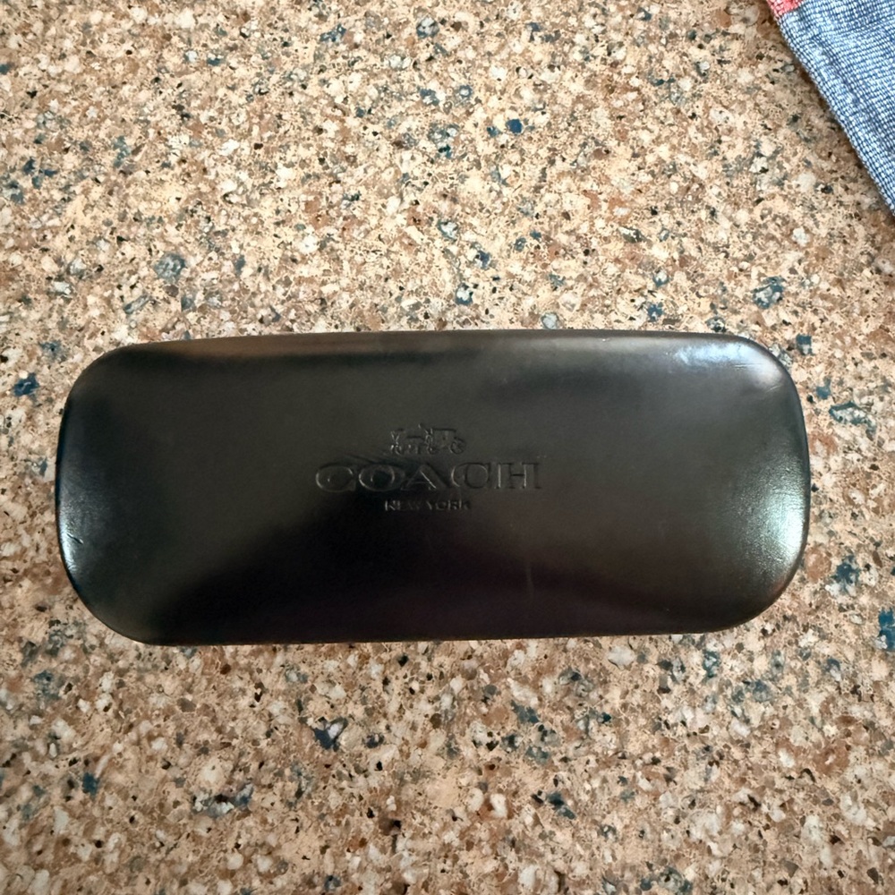 Coach Dark Green Rectangular Sunglasses - image 2